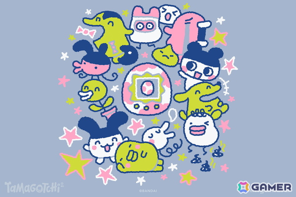 「たまごっち」レンチキュラーピンバッジ＆ずっとともだっち！ TシャツがFamgamerより登場！の画像8
