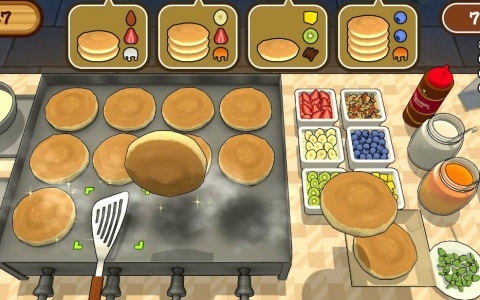 最大4人でおいしいパンケーキ作りに挑戦！パーティーゲーム「作って！パンケーキ」がSwitch/Steamにて配信