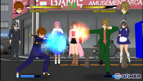 武器使用アリの対戦格闘ゲーム「ツクールシリーズ ウェポンユーザー」が配信！簡単操作で本格的な連続技を繰り出せるの画像2