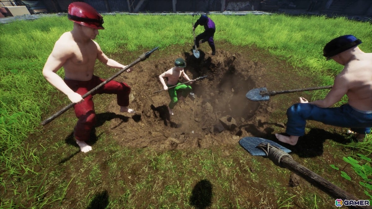 マルチプレイ3D穴掘りゲーム「Keep Digging」がSteamで配信！最大8人で協力して地下1000mまで掘り進めようの画像7