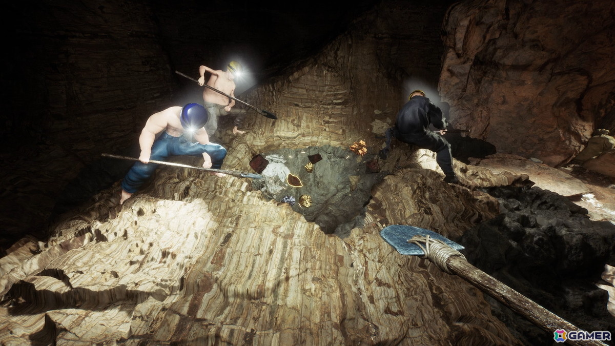 マルチプレイ3D穴掘りゲーム「Keep Digging」がSteamで配信！最大8人で協力して地下1000mまで掘り進めようの画像9
