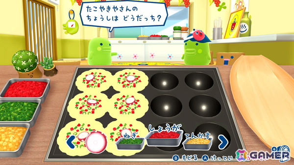 「たまごっちのプチプチおみせっち おまちど～さま！」無料アップデートで懐かしの「たこやきやさん」が遊べるように！内装やSE・BGMも当時のままの画像1