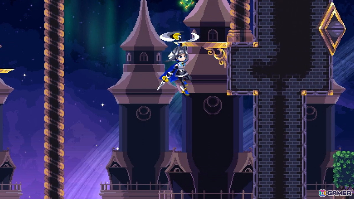 ホロライブEN所属のオーロ・クロニーさんが主人公の2D横スクアクション「Chrono Gear: Warden of Time」が発売！の画像5