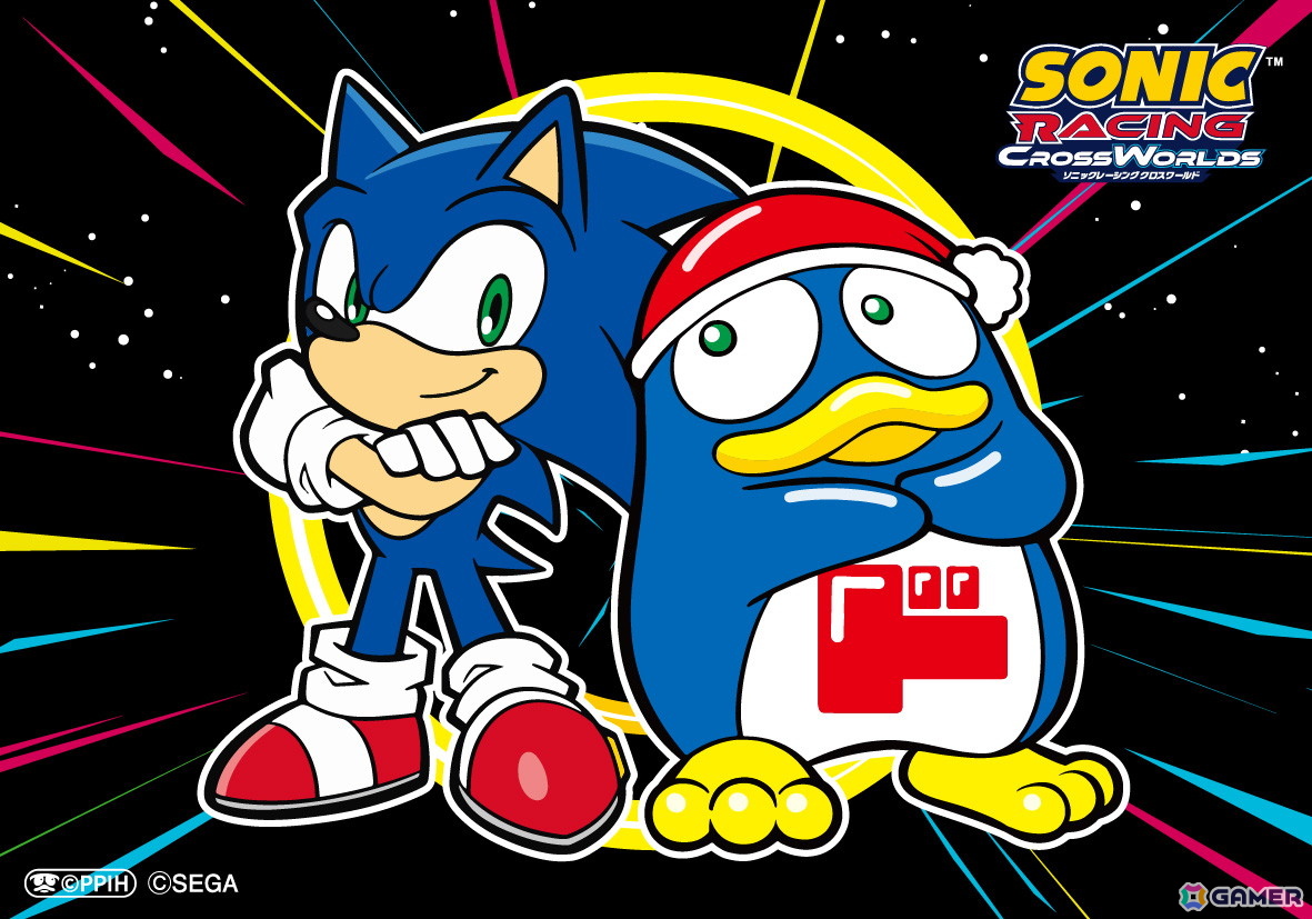 ドンペン × ソニック コラボマグネットステッカー