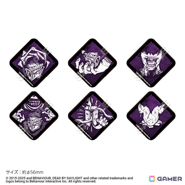 「Dead by Daylight」のポップアップストアがTSUTAYAにて9月25日より順次開催！メタル缶バッジやミニアクリルスタンドなどが販売の画像2