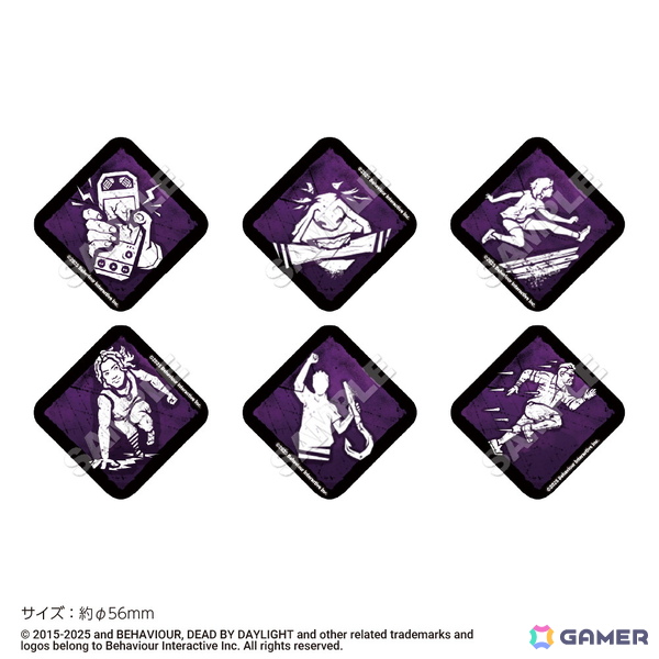 「Dead by Daylight」のポップアップストアがTSUTAYAにて9月25日より順次開催！メタル缶バッジやミニアクリルスタンドなどが販売の画像3