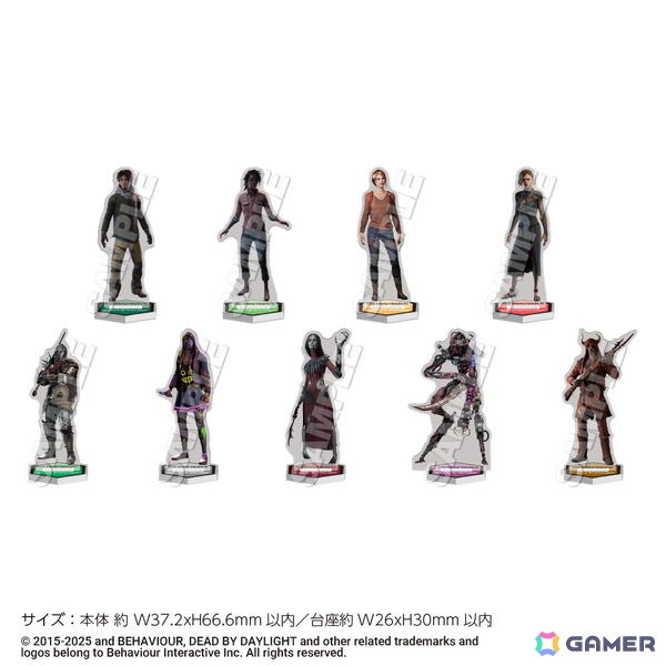 「Dead by Daylight」のポップアップストアがTSUTAYAにて9月25日より順次開催！メタル缶バッジやミニアクリルスタンドなどが販売の画像4