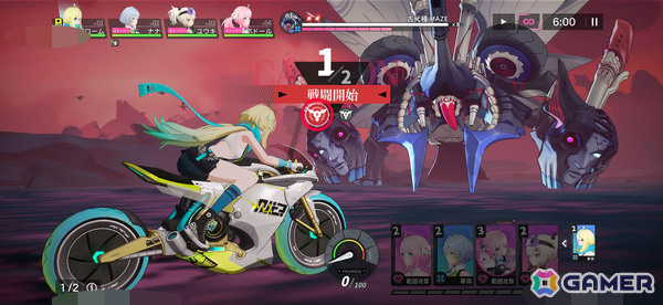 美少女ライダーたちとの距離感近すぎ！？スタイリッシュなバイクバトルが楽しめるRPG「チェイシング・カレイドライダー」先行体験会レポートの画像17