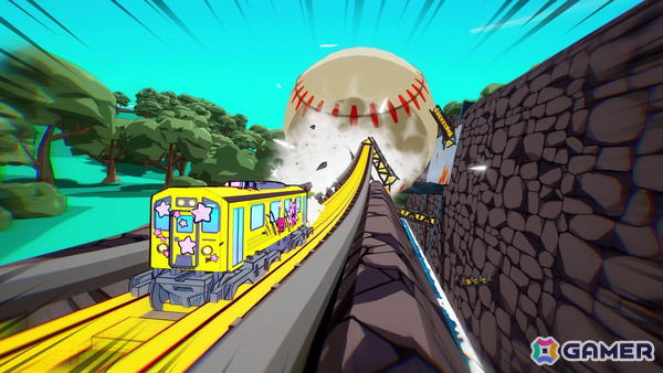 電車を操作するトリックアクションレースゲーム「電車アタック」がTGS2025に出展！日本語対応のデモを体験可能の画像