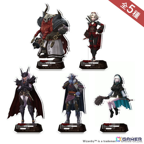 TGS2025「Wizardry SHOP」の新作グッズを含む物販ラインナップ第1弾が公開！「Wizardry Variants Daphne」ブースイメージもの画像3