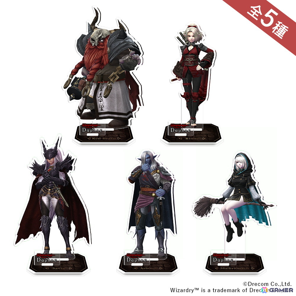 TGS2025「Wizardry SHOP」の新作グッズを含む物販ラインナップ第1弾が