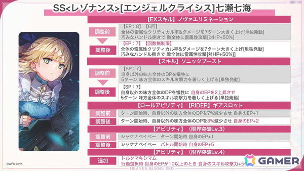 「ヘブバン」SS＜レゾナンス＞七瀬七海が再登場の期間限定ピックアッププラチナガチャが開催！最大30連ガチャ無料のキャンペーンもの画像2
