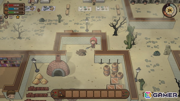 オープンワールドサンドボックスRPG「ボーダータウン」が正式リリース！サバイバルから村づくりまで何をするかは全てプレイヤー次第の画像
