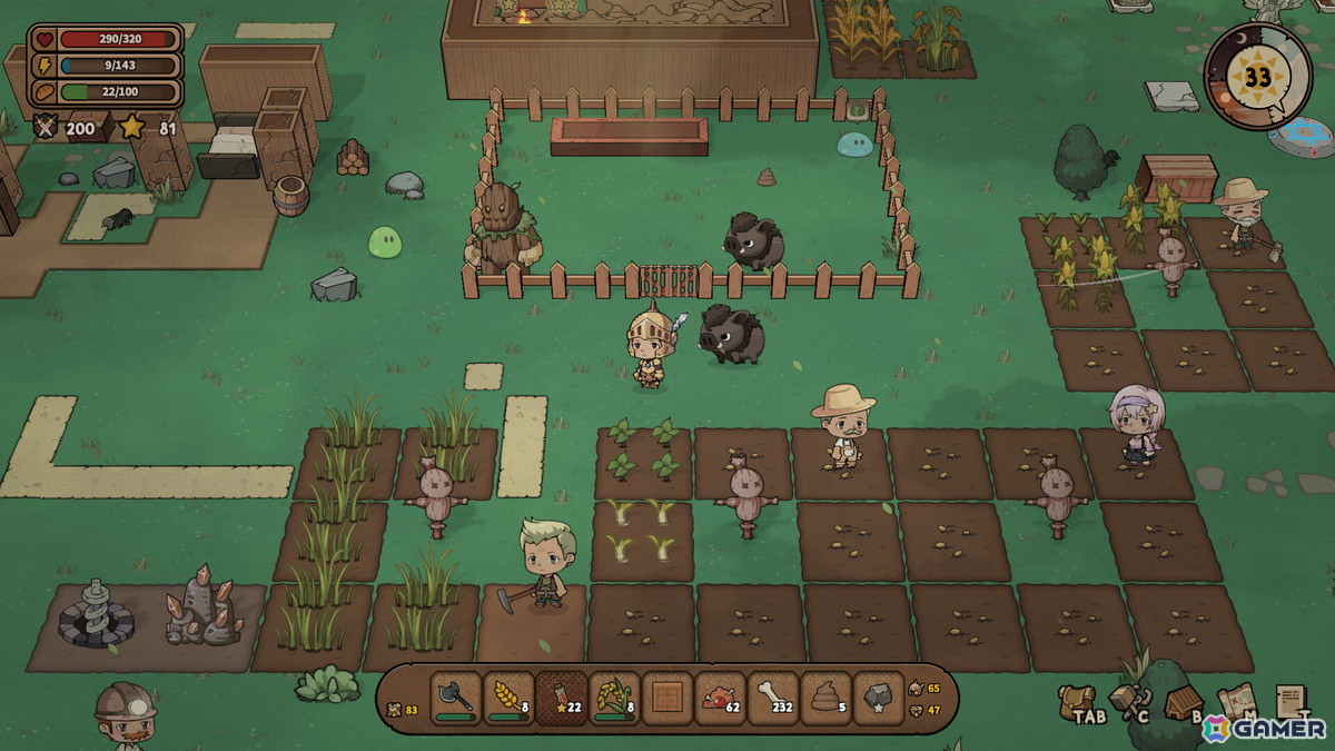 オープンワールドサンドボックスRPG「ボーダータウン」が正式リリース！サバイバルから村づくりまで何をするかは全てプレイヤー次第の画像