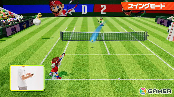 「マリオテニス フィーバー」がSwitch 2で2026年2月12日に発売！新要素「フィーバーラケット」やベビィマリオを操るストーリーモードを収録の画像