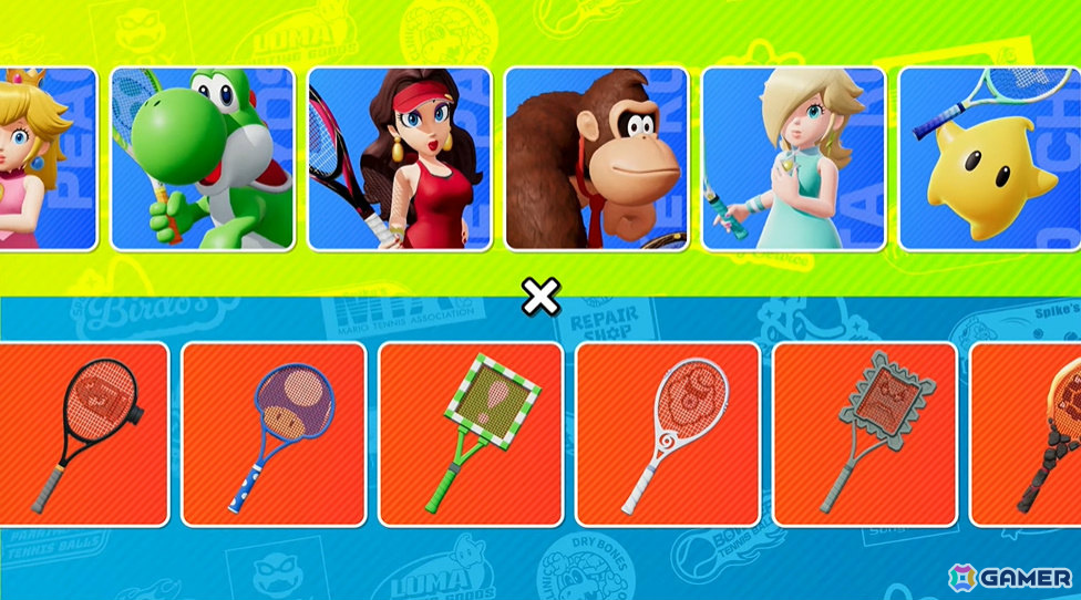 「マリオテニス フィーバー」がSwitch 2で2026年2月12日に発売！新要素「フィーバーラケット」やベビィマリオを操るストーリーモードを収録の画像12