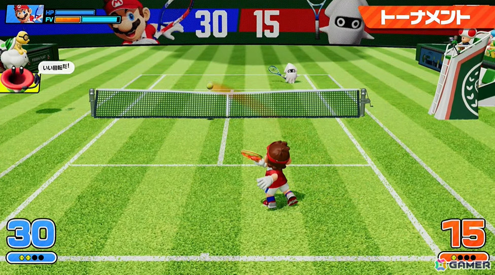 「マリオテニス フィーバー」がSwitch 2で2026年2月12日に発売！新要素「フィーバーラケット」やベビィマリオを操るストーリーモードを収録の画像14