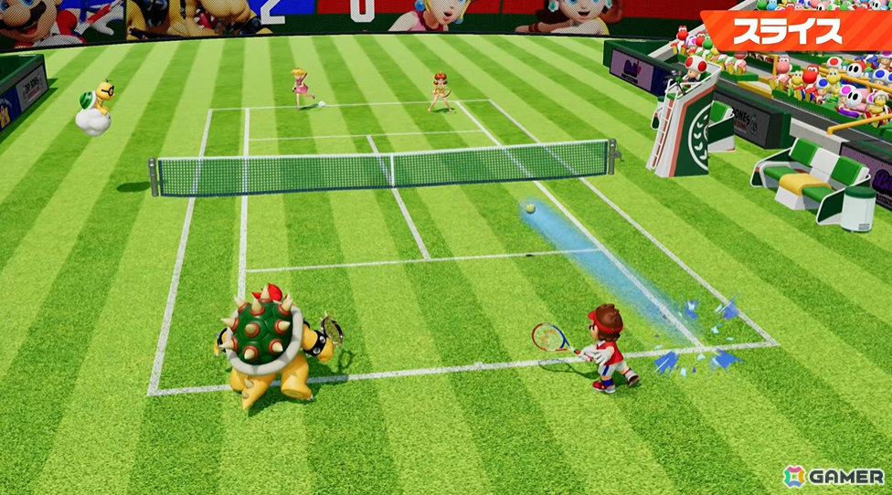 「マリオテニス フィーバー」がSwitch 2で2026年2月12日に発売！新要素「フィーバーラケット」やベビィマリオを操るストーリーモードを収録の画像4
