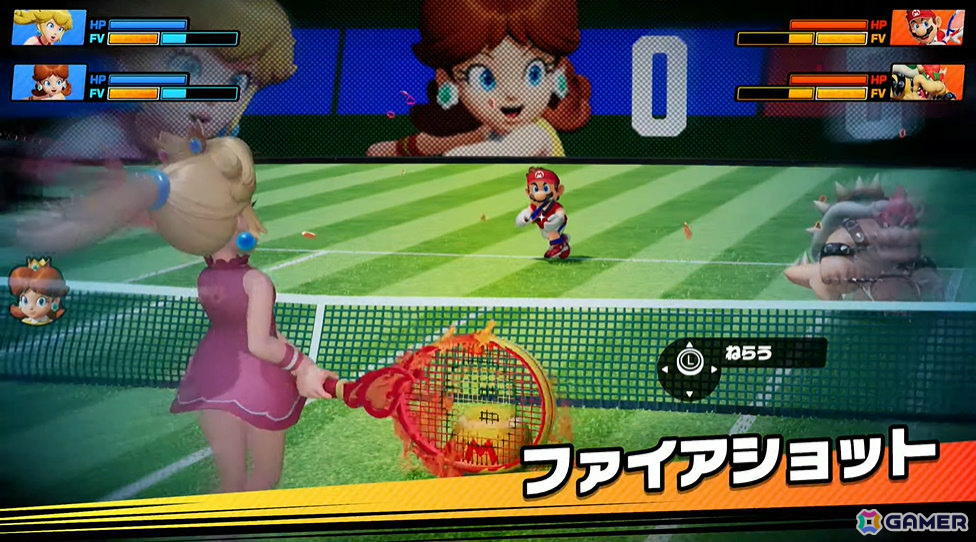 「マリオテニス フィーバー」がSwitch 2で2026年2月12日に発売！新要素「フィーバーラケット」やベビィマリオを操るストーリーモードを収録の画像7