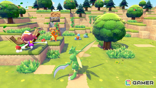 人間に変身したメタモンが主役の街づくりゲーム「ぽこ あ ポケモン」が2026年春にSwitch 2で発売！の画像