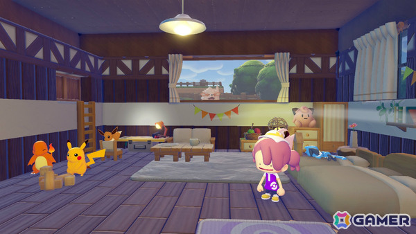 人間に変身したメタモンが主役の街づくりゲーム「ぽこ あ ポケモン」が2026年春にSwitch 2で発売！の画像