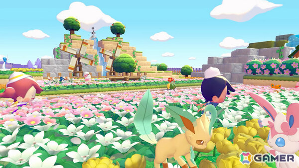 人間に変身したメタモンが主役の街づくりゲーム「ぽこ あ ポケモン」が2026年春にSwitch 2で発売！の画像