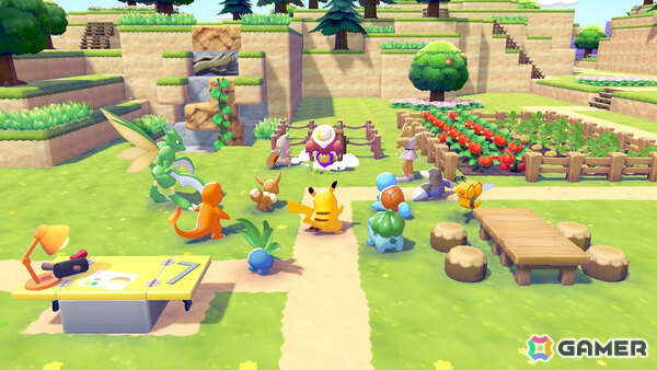 人間に変身したメタモンが主役の街づくりゲーム「ぽこ あ ポケモン」が2026年春にSwitch 2で発売！の画像