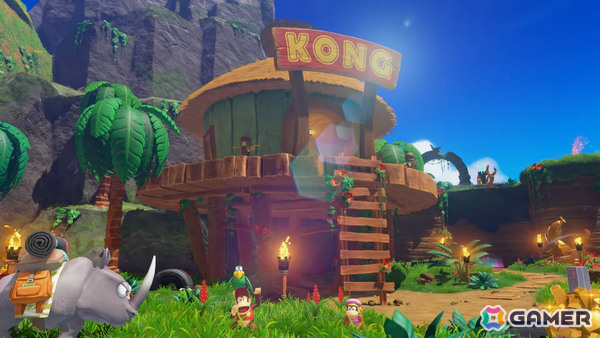 「ドンキーコング バナンザ」有料DLC「DKアイランド＆エメラルドラッシュ」が配信！ドンキーの故郷・DKアイランドの散策やエメラルドを稼ぐ新モードを楽しめるの画像2