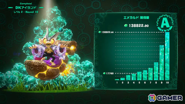 「ドンキーコング バナンザ」有料DLC「DKアイランド＆エメラルドラッシュ」が配信！ドンキーの故郷・DKアイランドの散策やエメラルドを稼ぐ新モードを楽しめるの画像9