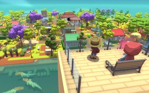 ちゃまもり　育成ゲーム 🌲あつ森🌲うさぎみたいにぴょんぴょん逃げろ～！迷路の上で