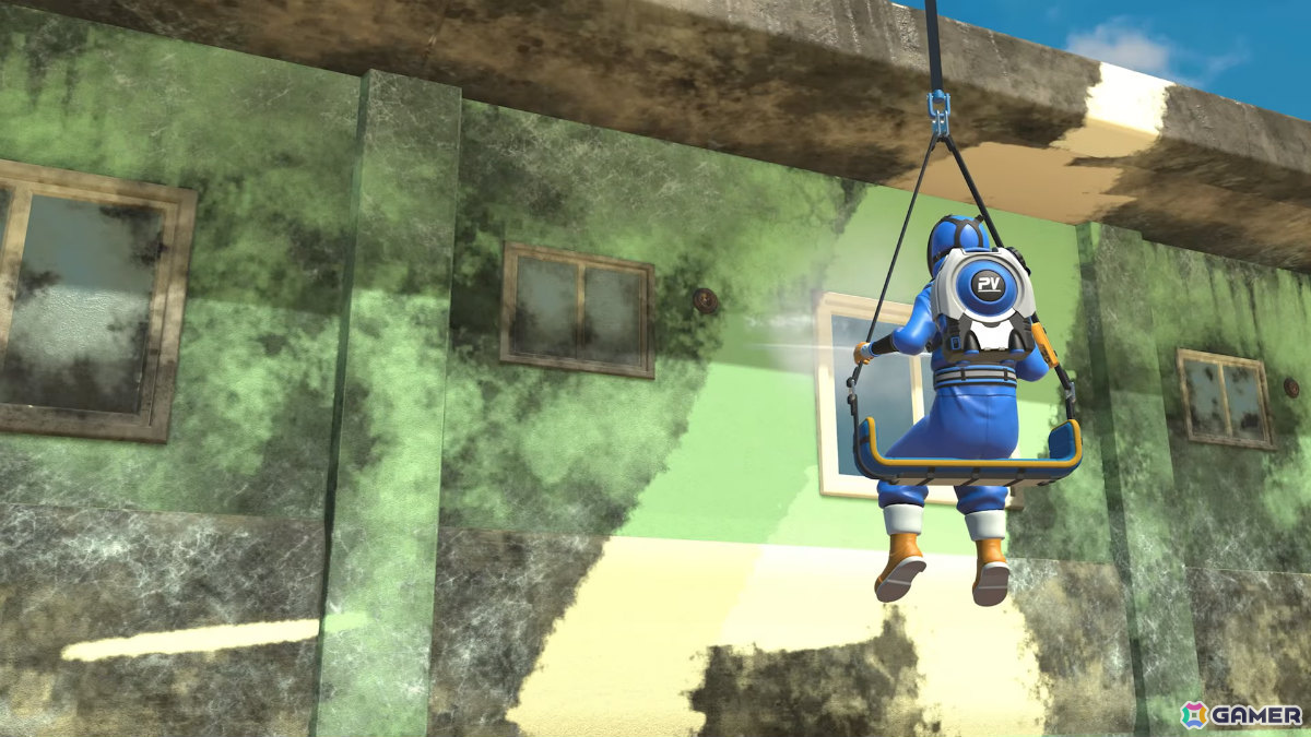 高圧洗浄機シミュレーター「PowerWash Simulator 2」Switch 2版が2025年秋に配信！最大4人で汚れを落とす協力プレイも楽しめるの画像3