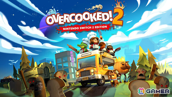 はちゃめちゃクッキングアクション「オーバークック2」Switch 2版が2025年冬に発売！4K 60fpsやゲームチャット、おすそ分け通信、カメラプレイに対応の画像1