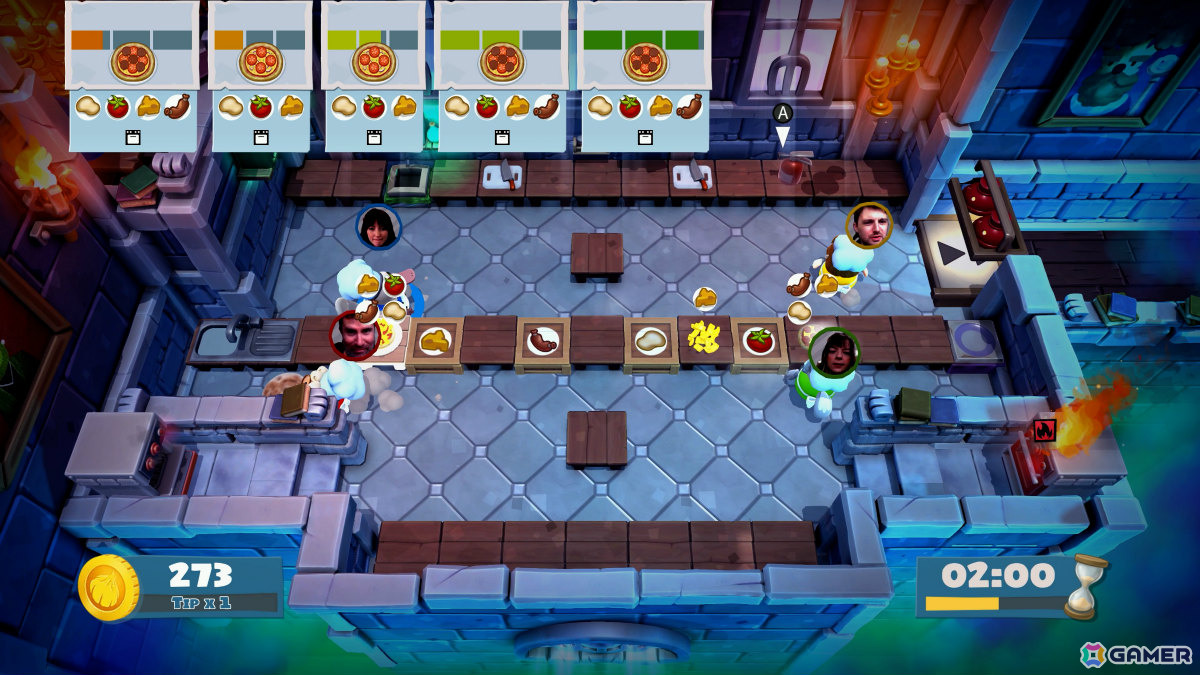 はちゃめちゃクッキングアクション「オーバークック2」Switch 2版が2025年冬に発売！4K 60fpsやゲームチャット、おすそ分け通信、カメラプレイに対応の画像10