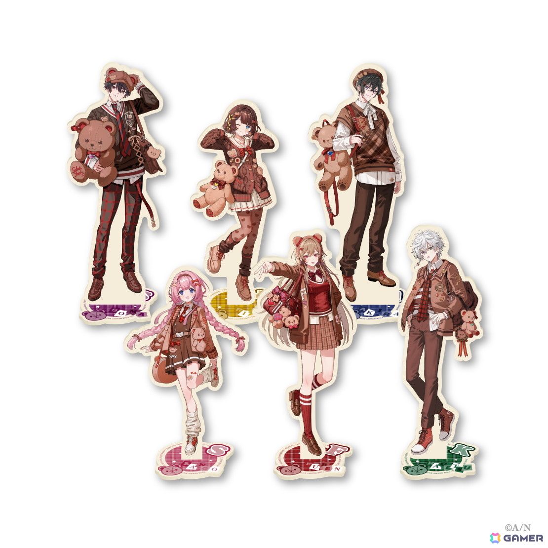 にじさんじから「Beary School Time」グッズが9月19日12時から販売!の画像