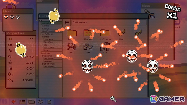 ウィルス感染したOS内を探索して駆逐していくアクションローグライク「Identifile: Desktop Dungeon」がTGS2025で最新デモを出展の画像4