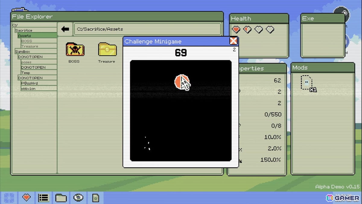 ウィルス感染したOS内を探索して駆逐していくアクションローグライク「Identifile: Desktop Dungeon」がTGS2025で最新デモを出展の画像