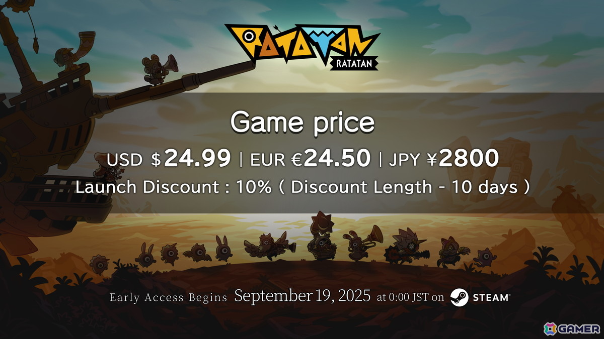 「ラタタン」アーリーアクセス直前特番配信で価格や今後のアップデートロードマップを公開！の画像