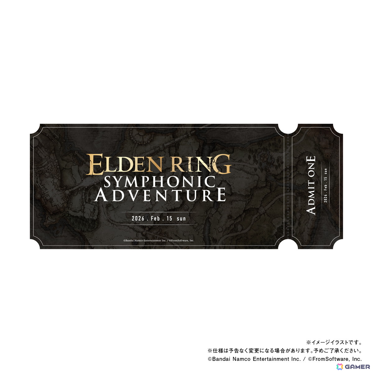 「ELDEN RING」オーケストラコンサートがパシフィコ横浜国立大ホールで2026年2月15日に開催決定！チケット最速先行の受付、公式グッズの事前販売スタートの画像5