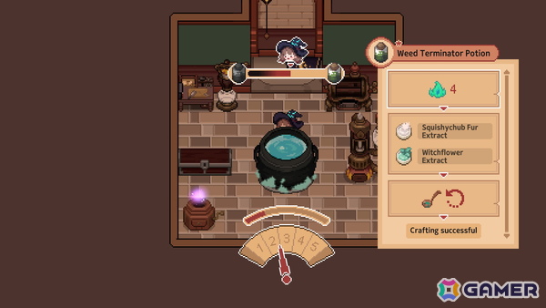 童話のようにあたたかいファンタジーADV「Little Witch in the Woods」の正式版がSteamでリリース！新エリアや生活コンテンツも追加の画像2