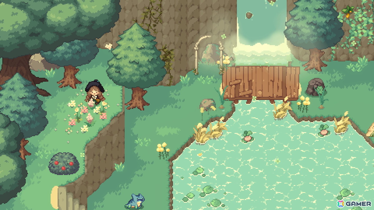 童話のようにあたたかいファンタジーADV「Little Witch in the Woods」の正式版がSteamでリリース!新エリアや生活コンテンツも追加の画像