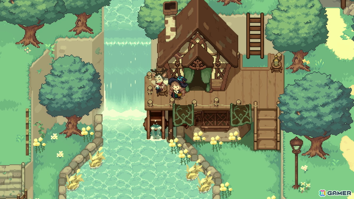童話のようにあたたかいファンタジーADV「Little Witch in the Woods」の正式版がSteamでリリース!新エリアや生活コンテンツも追加の画像