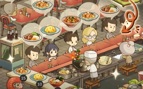 放置育成ゲーム「思い出のラーメン食堂 ～心にしみる昭和シリーズ～」の事前登録受付が開始！おじいさんとおばあさんが営むお店を立派な繁盛店に成長させよう