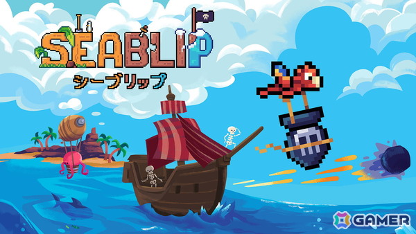 ドット絵海賊RPG「Seablip」Steam日本語対応版が東京ゲームショウ2025に出展！正式リリースに向けて開発中の画像1