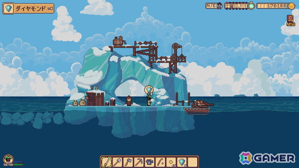ドット絵海賊RPG「Seablip」Steam日本語対応版が東京ゲームショウ2025に出展!正式リリースに向けて開発中の画像