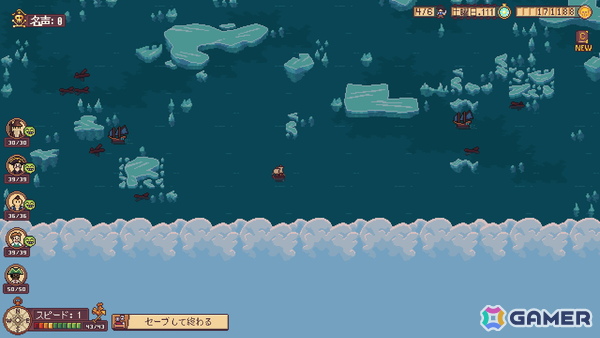 ドット絵海賊RPG「Seablip」Steam日本語対応版が東京ゲームショウ2025に出展!正式リリースに向けて開発中の画像