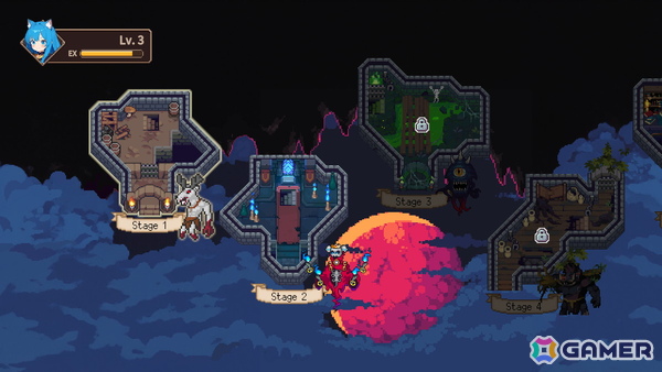 ネコの魔法使いが主人公のサバイバーライク「Cat Girl Survivor」が9月20日よりSteamにて早期アクセス開始!の画像
