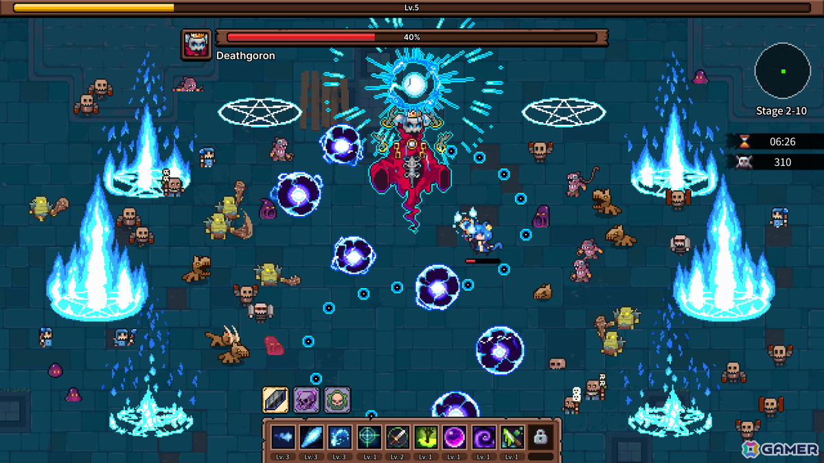 ネコの魔法使いが主人公のサバイバーライク「Cat Girl Survivor」が9月20日よりSteamにて早期アクセス開始！の画像2