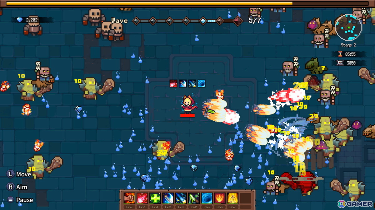 ネコの魔法使いが主人公のサバイバーライク「Cat Girl Survivor」が9月20日よりSteamにて早期アクセス開始！の画像5