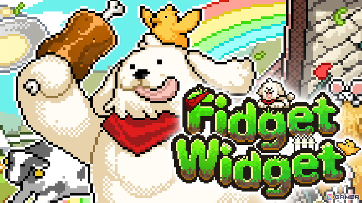 デスクトップ常駐ミニゲーム「Fidget Widget」、異変落ち物
