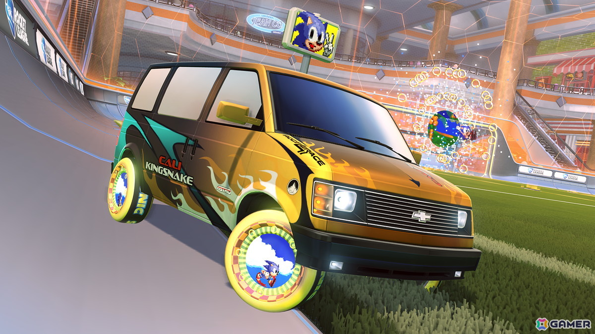 「ロケットリーグ」シーズン20が米国時間9月17日に開幕！新アリーナ「Boostfield Mall」が登場、後半には「ソニック・ザ・ヘッジホッグ」のコンテンツが登場予定の画像8